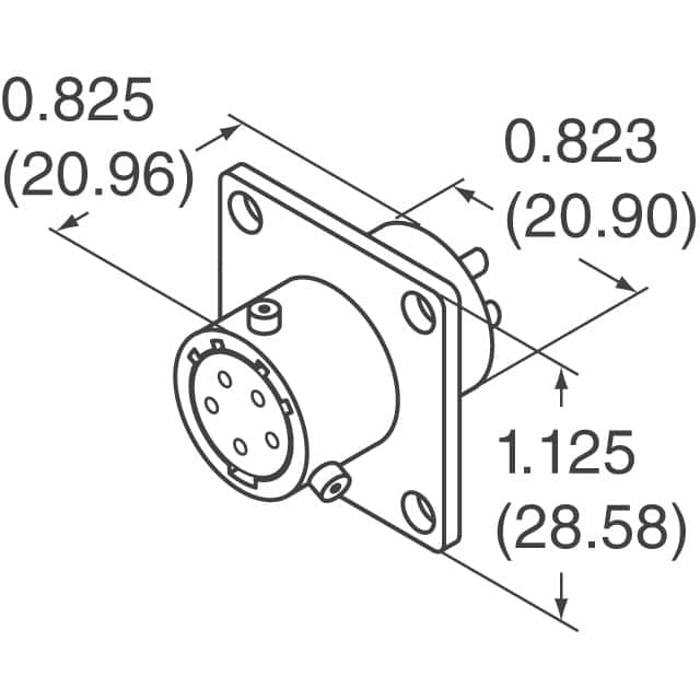 PT02A-14-5S Amphenol Industrial Operations  Assemblages de connecteurs circulaires